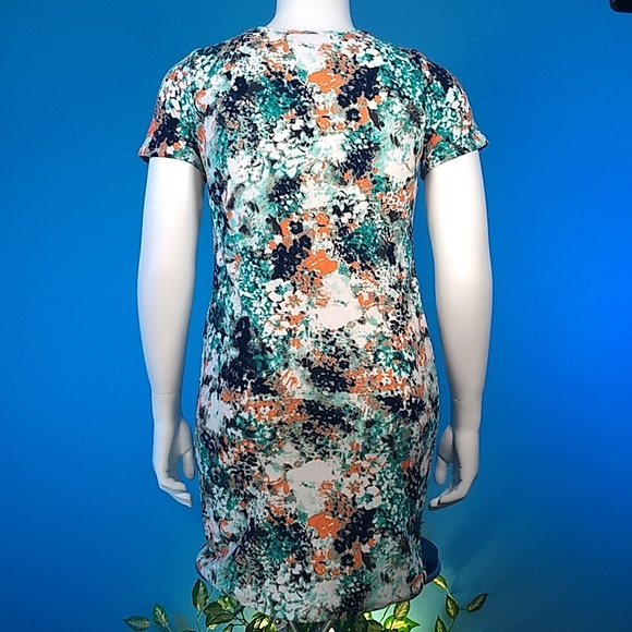 NWOT Pinkblush floral Maternity midi Dress Size L - Picture 6 of 17